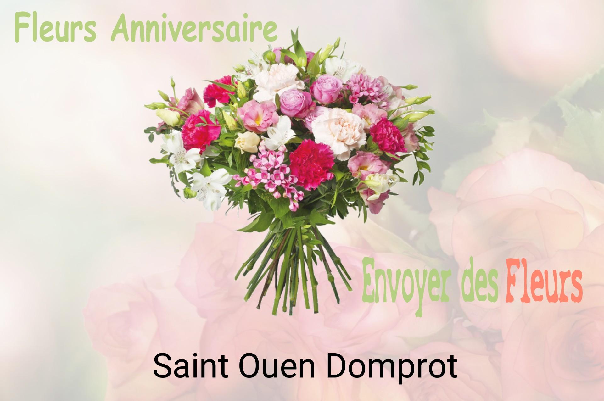 Bouquet de fleurs d’anniversaire livré à Saint-Ouen-Domprot